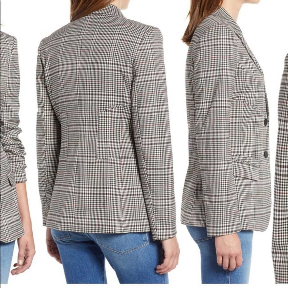 Chelsea28 Plaid Blazer Size XS - Picture 2 of 14